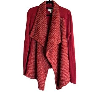 Lucky Brand Red Women's Cardigan Sweater